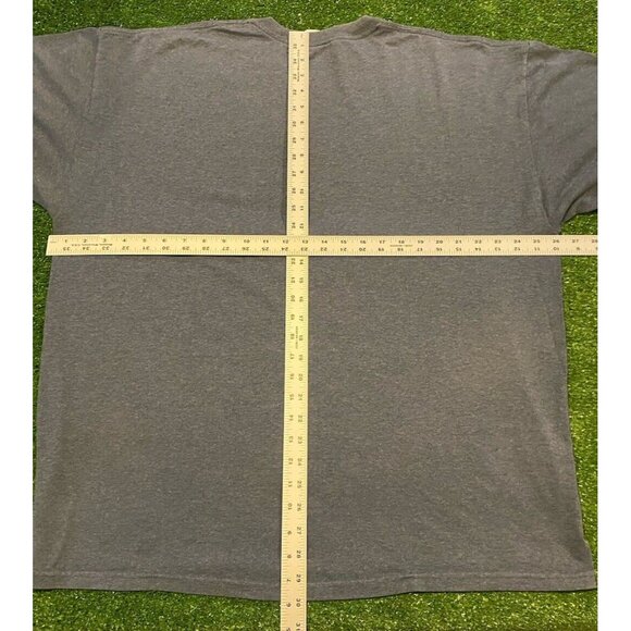 Cleveland Indians shirt mens extra large Chief Wahoo Majestic Y2K gray retro - Picture 11 of 11